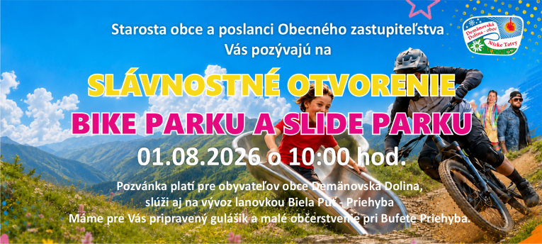 Slávnostné otvorenie Bikeparku 1