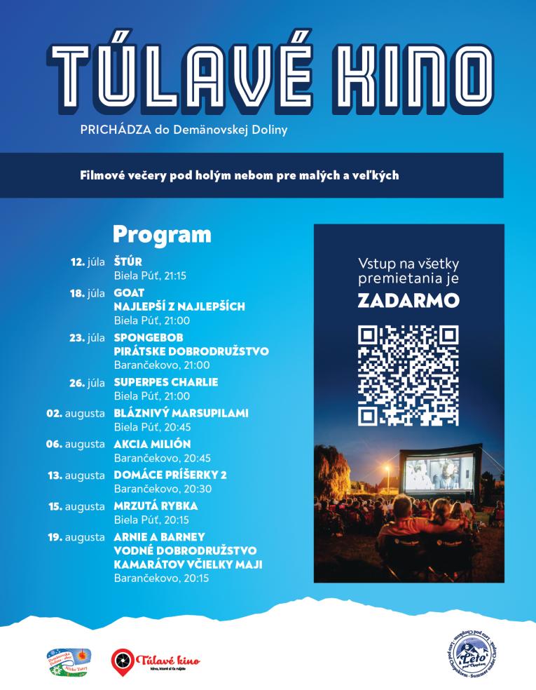 Túlavé kino - letné kino v&nbsp;JASNEJ 1